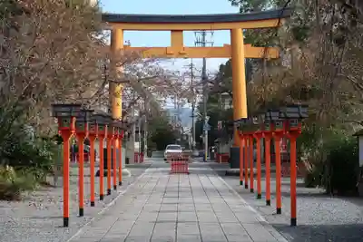 平野神社の鳥居