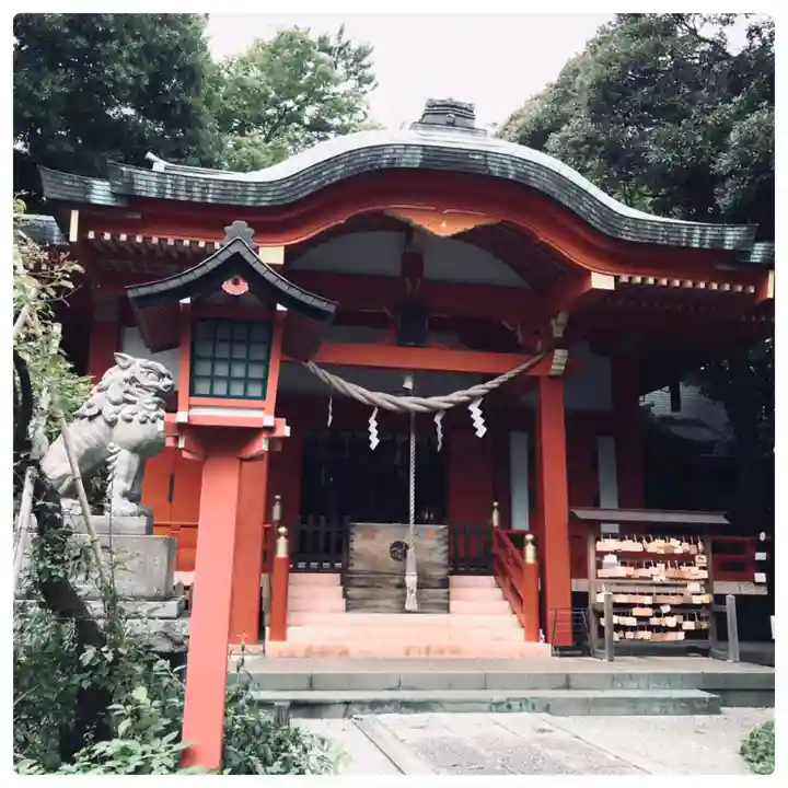 自由が丘熊野神社の本殿・本堂