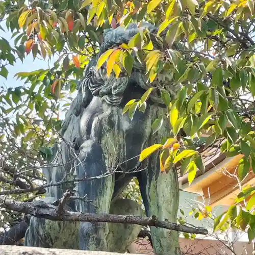 生國魂神社の狛犬