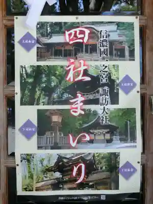 諏訪大社上社前宮のその他建物