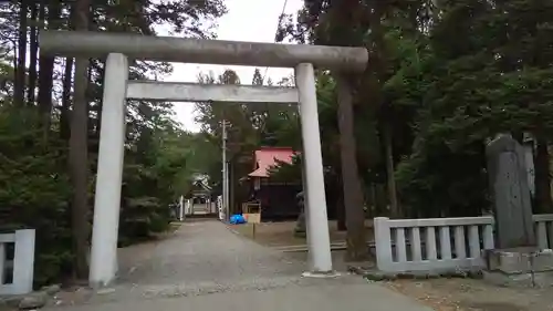 長沼神社の鳥居