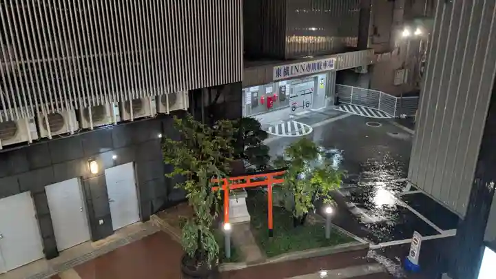 稲荷神社の景色