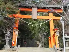 新倉富士浅間神社の鳥居