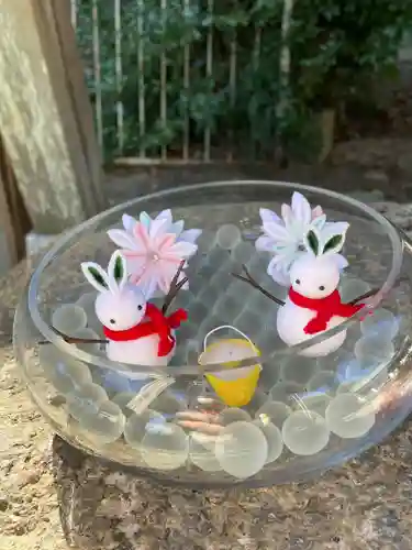 彌都加伎神社の手水舎