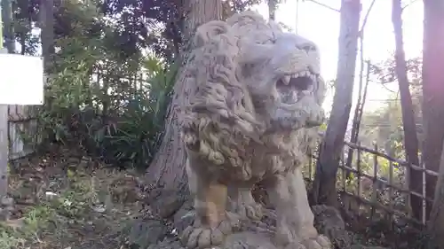 神峰神社の狛犬