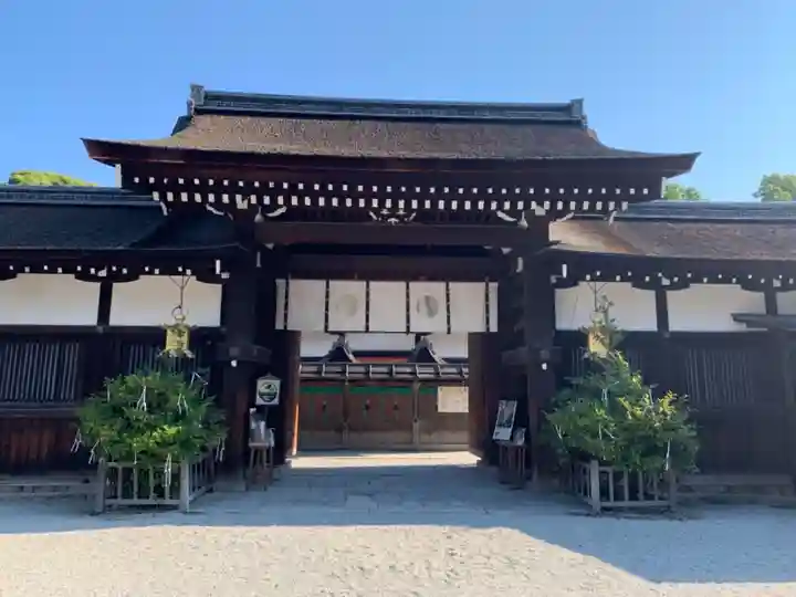 賀茂御祖神社(下鴨神社)の山門・神門