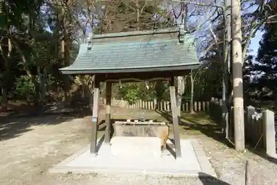 湯泉神社の手水舎