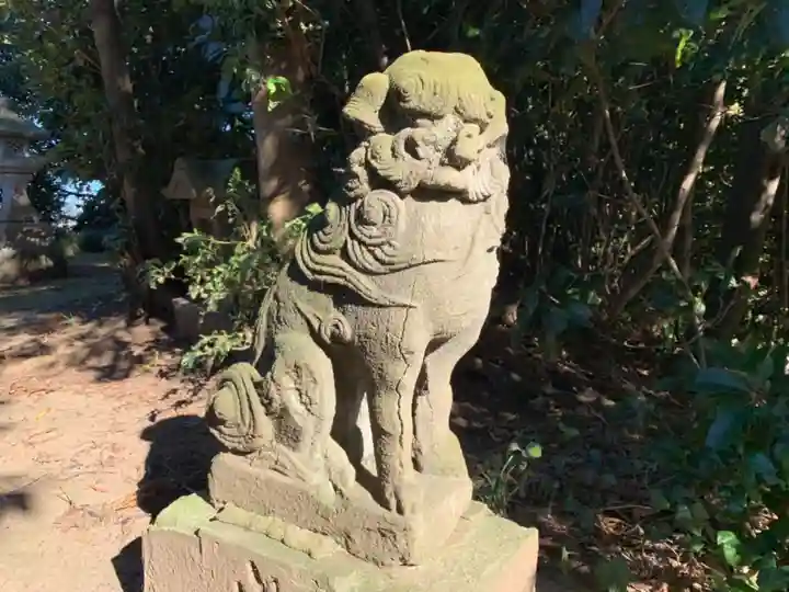 円山神社の狛犬