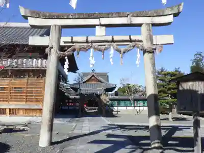 大歳神社の鳥居