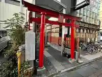 千石稲荷大明神の鳥居