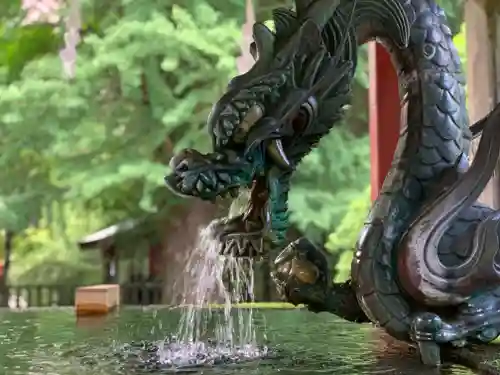 北口本宮冨士浅間神社の手水舎