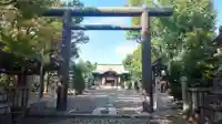 溝旗神社(肇國神社)の鳥居