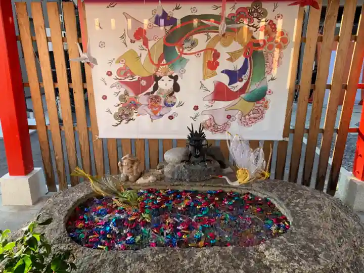 別小江神社の手水舎