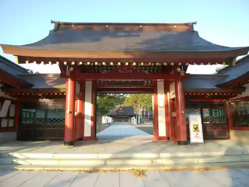 北海道護國神社の山門・神門
