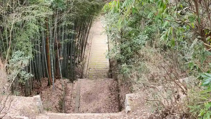 霊山神社の周辺