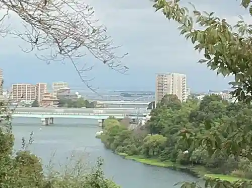 石山寺の景色