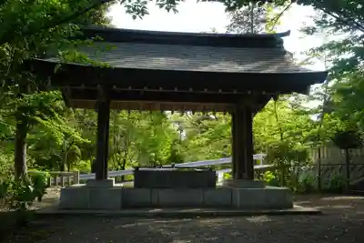 茨城縣護國神社の手水舎
