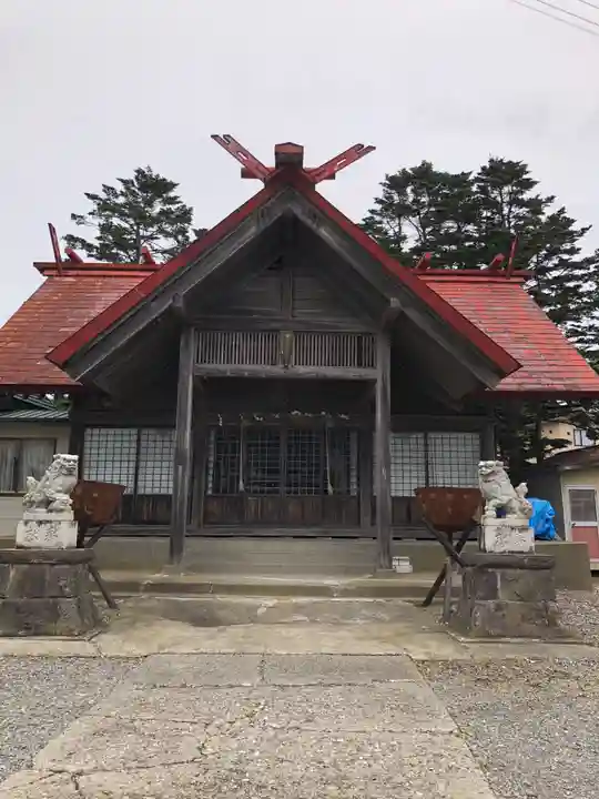 様似住吉神社の本殿・本堂