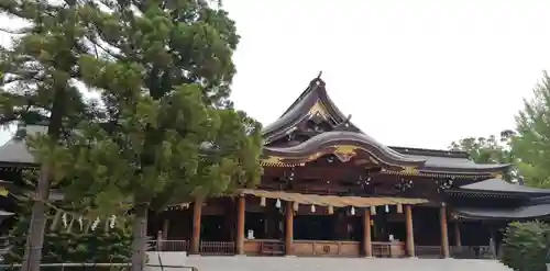 寒川神社の本殿・本堂