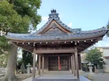 本郷神社の本殿・本堂