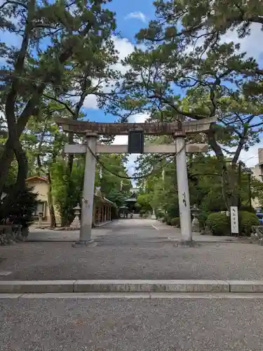 浜松八幡宮の鳥居