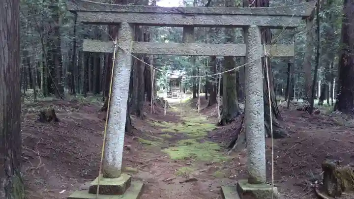 八幡神社の鳥居
