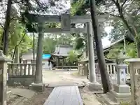 上葦穂神社の鳥居