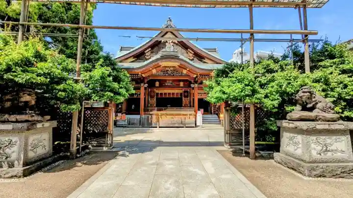 湯島天満宮の本殿・本堂