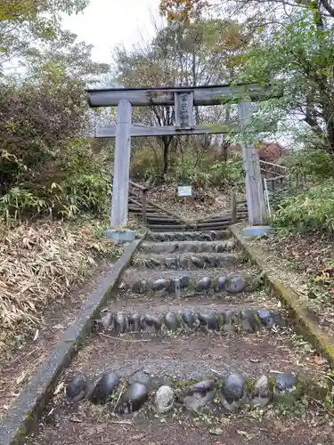 榛名富士山神社の鳥居