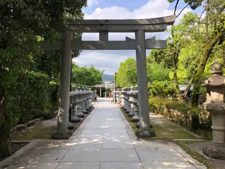 伊和志津神社の鳥居