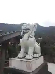 陶山神社の狛犬