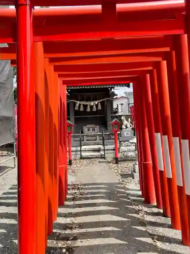 相模原氷川神社の鳥居