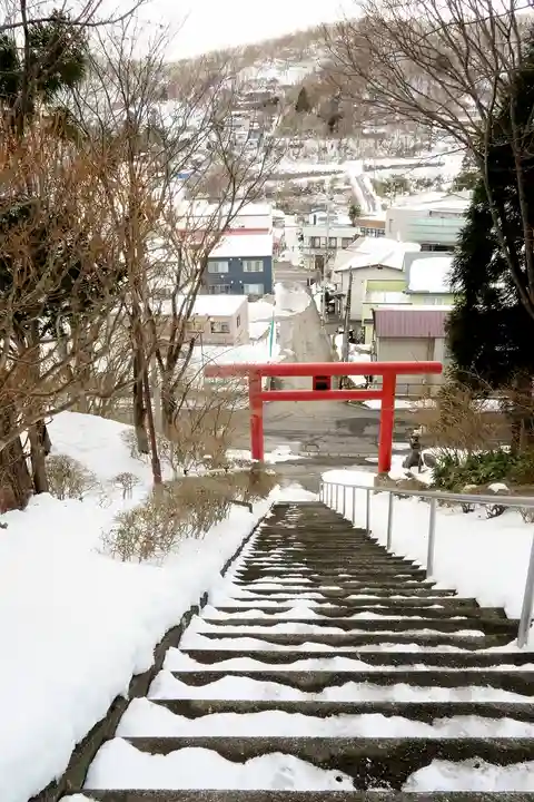 本輪西八幡神社の景色