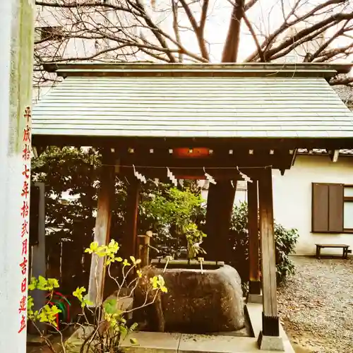 蔵前神社の手水