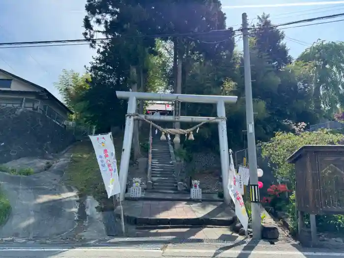 鹿角八坂神社の鳥居