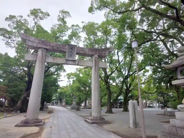 水天宮の鳥居