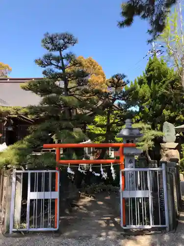 荒井神社の鳥居