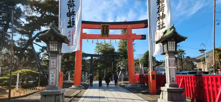 竹駒神社の鳥居