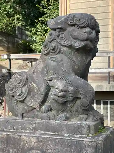 上田端八幡神社の狛犬