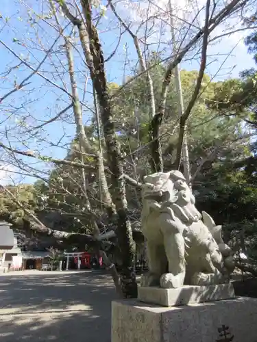 常磐神社の狛犬