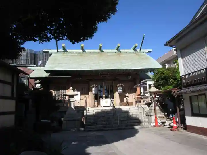堀切天祖神社の本殿・本堂