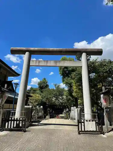 五條天神社の鳥居