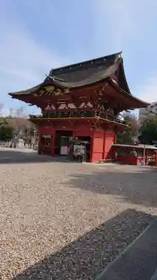 伊賀八幡宮の山門・神門