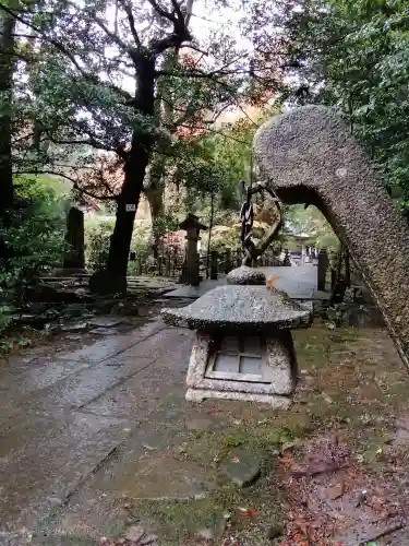 五所駒瀧神社の庭園