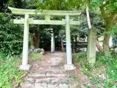 川併神社の鳥居