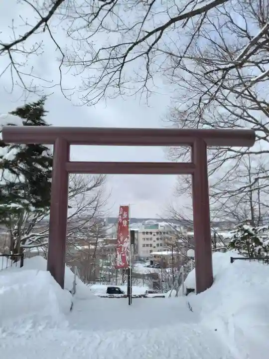 厚別神社の鳥居
