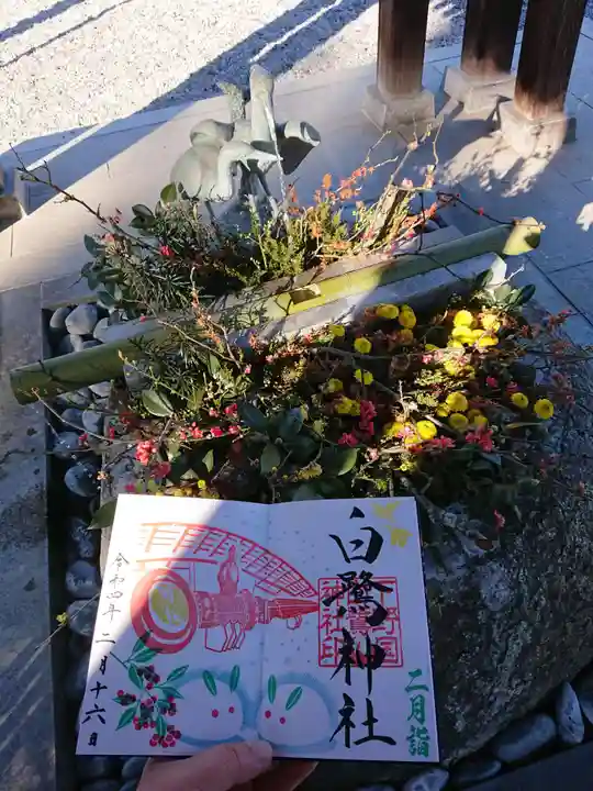 白鷺神社の御朱印