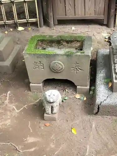 渋谷氷川神社の手水舎
