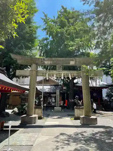 日本橋日枝神社の鳥居
