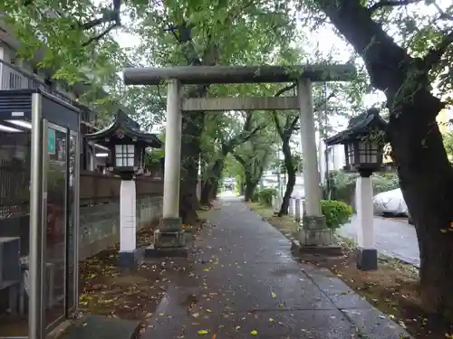 田端神社の鳥居